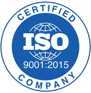ISO Certified ISO 9001 and ISO 27001